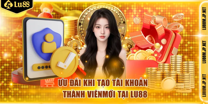 Ưu đãi khi tạo tài khoản mới tại Lu88